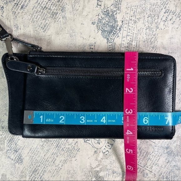 Belle & Bloom Penelope Leather Wallet - Black - Picture 11 of 12